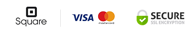 Logo Square visa mastercard ssl